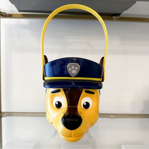 Paw Patrol Chase Police Dog Small Halloween Trick or Treat Bucket Pail Easter - Picture 1 of 5